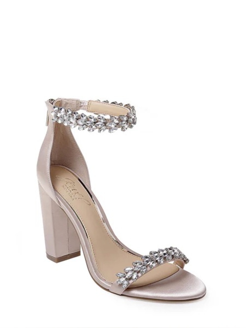 Badgley Mishka Mayra Ankle Strap Evening Shoe Sandals size 9